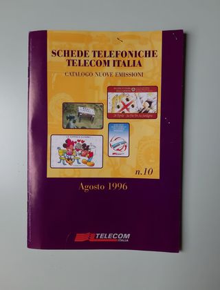 SCHEDE/TESSERE TELEFONICHE 1996