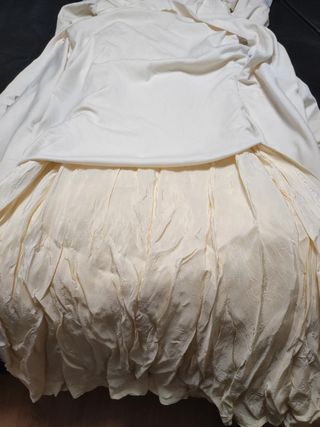 Vestido de novia vintage años 60.