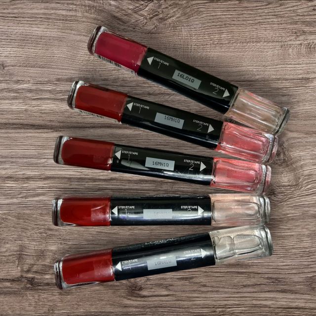 5 pezzi. L'oreal smalti varnish 2 step