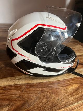 Casco moto niño