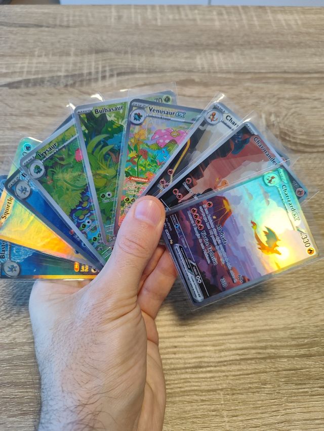 Cartas pokemon evolucion starters