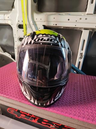 Casco moto niño