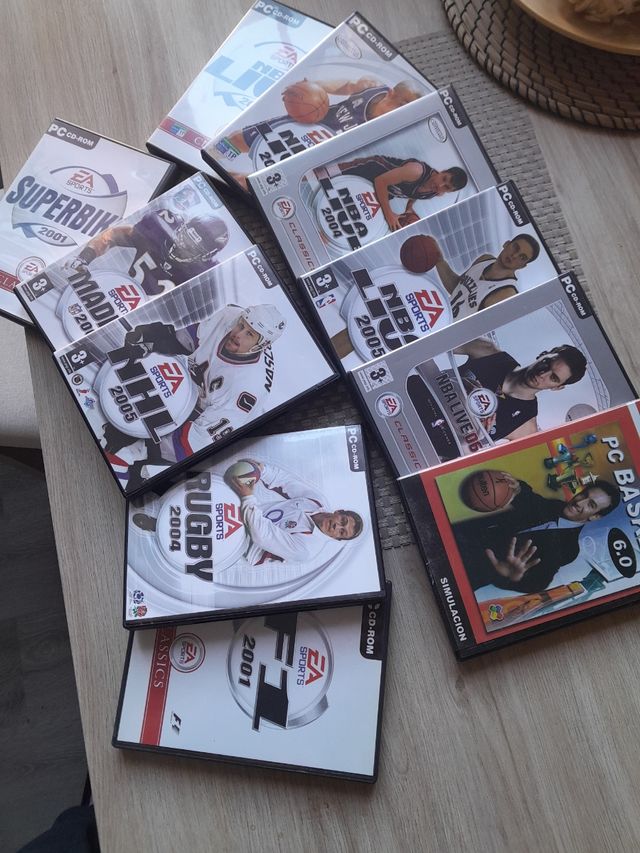 LOTE 11 JUEGOS DEPORTES