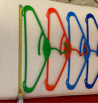 Grucce appendiabiti 12 pezzi 2 in omaggio