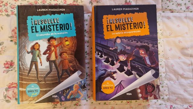 Libros lectura Resuelve el Misterio