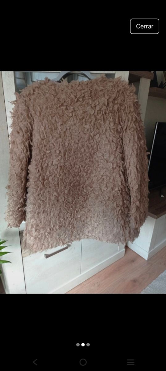 Abrigo de pelito mujer