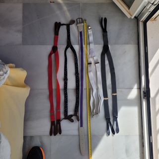 Tirantes y cinturón de niño