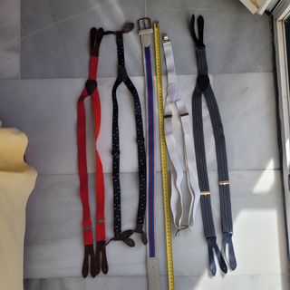 Tirantes y cinturón de niño