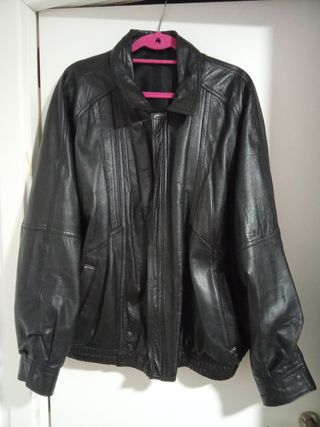 Chaqueta vintage de piel 