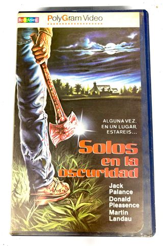 Pelicula VHS Solos en la Oscuridad
