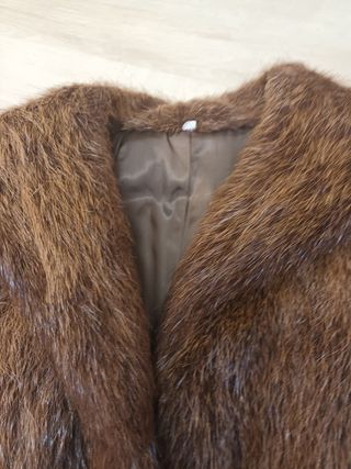Abrigo tipo vison