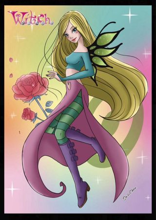 Disegno digitale cornelia Hale W.I.T.C.H.