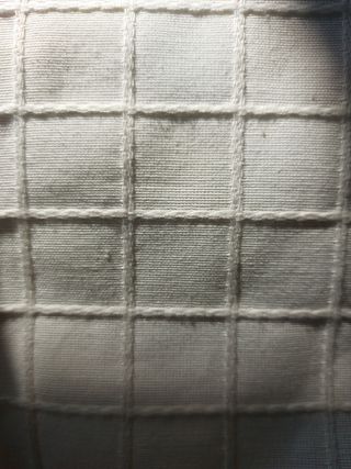 Estor algodón confeccionado