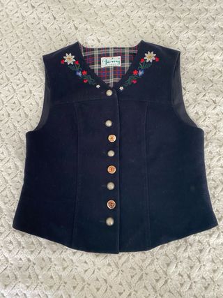 Chaleco vintage tradicional alemán