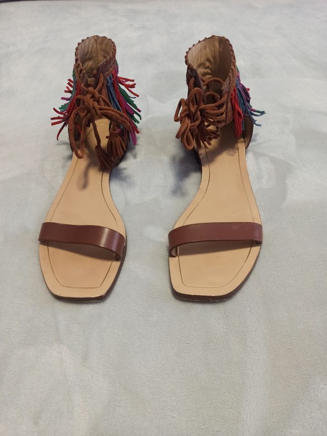 Sandalias boho-chic