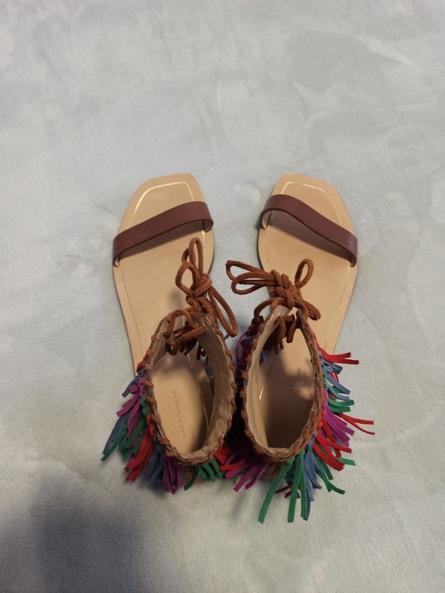 Sandalias boho-chic