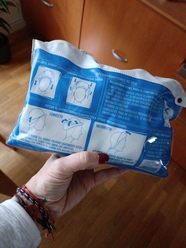 Gorro para hacer mechas