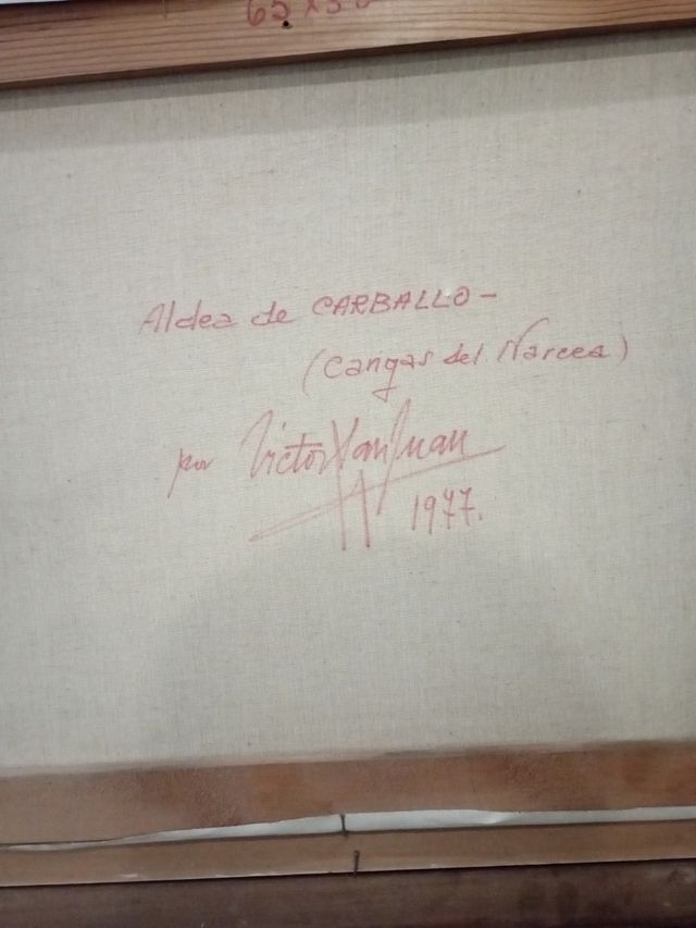 Cuadro oleo Víctor San Juan