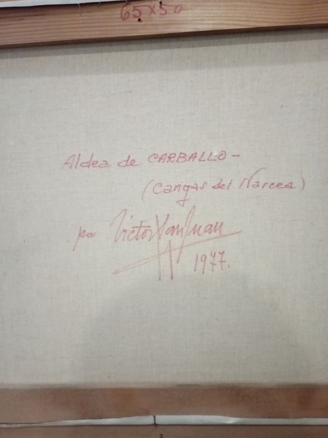 Cuadro oleo Víctor San Juan