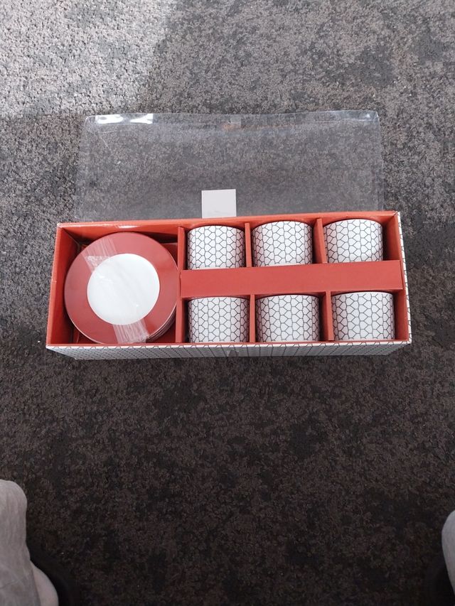Juego de tazas de café 