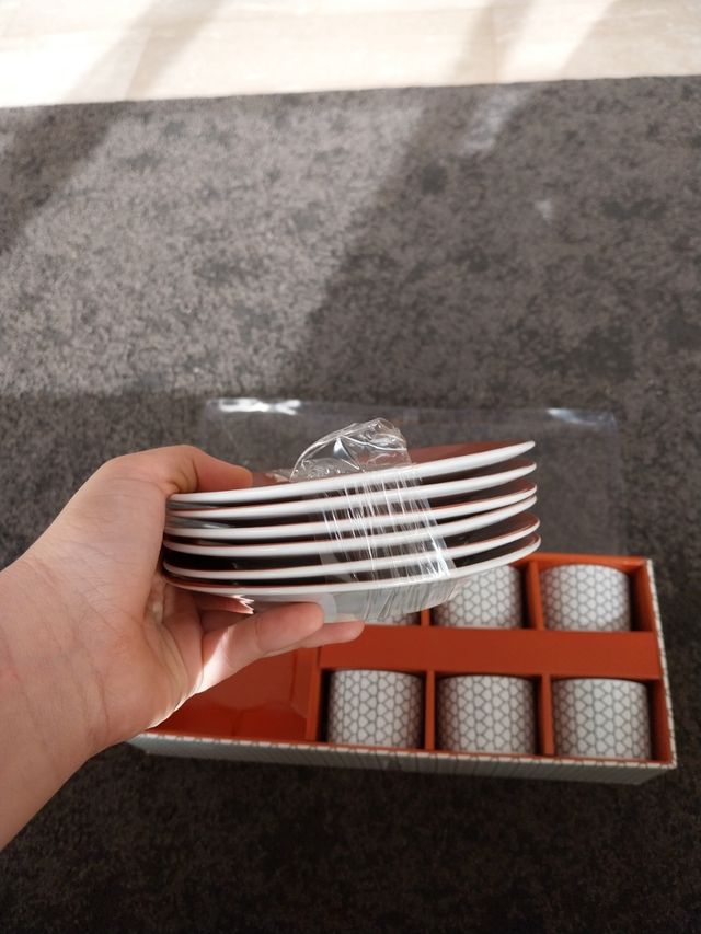 Juego de tazas de café 