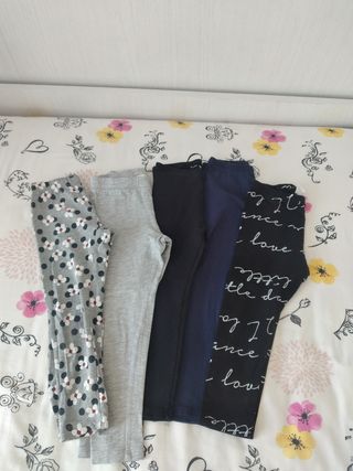 Leggings bambina taglia 4/5 anni