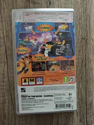 Crash Bandicoot Tag Team Racing psp