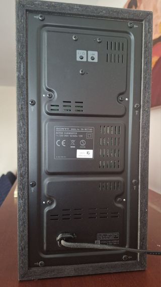 Barra de sonido Sony SA-CT180 de 2.1 canales