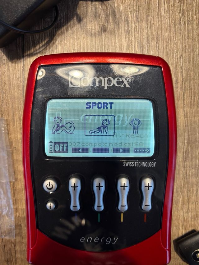 Electroestimulador COMPEX energy mi-ready