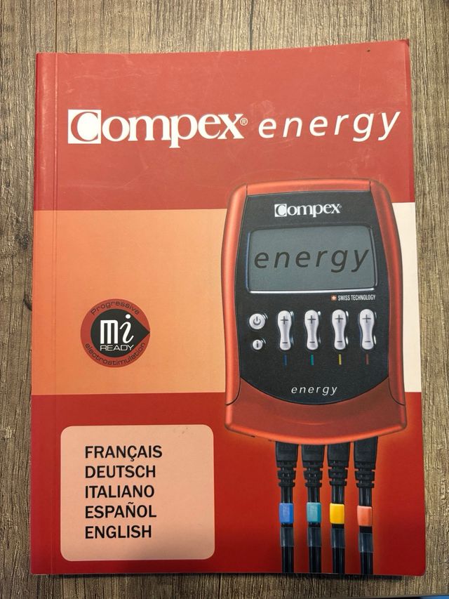 Electroestimulador COMPEX energy mi-ready