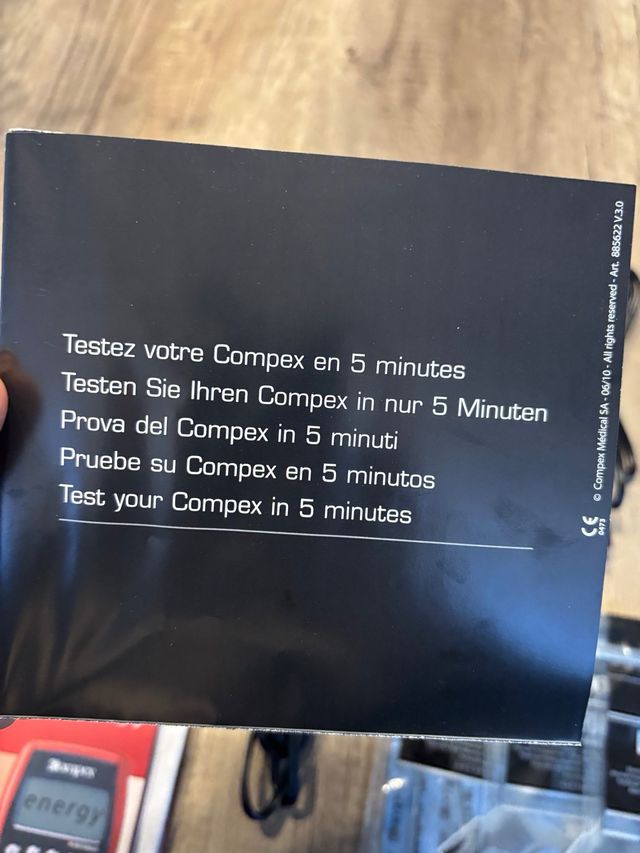 Electroestimulador COMPEX energy mi-ready