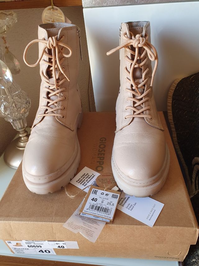 Botas Gioseppo piel talla 40