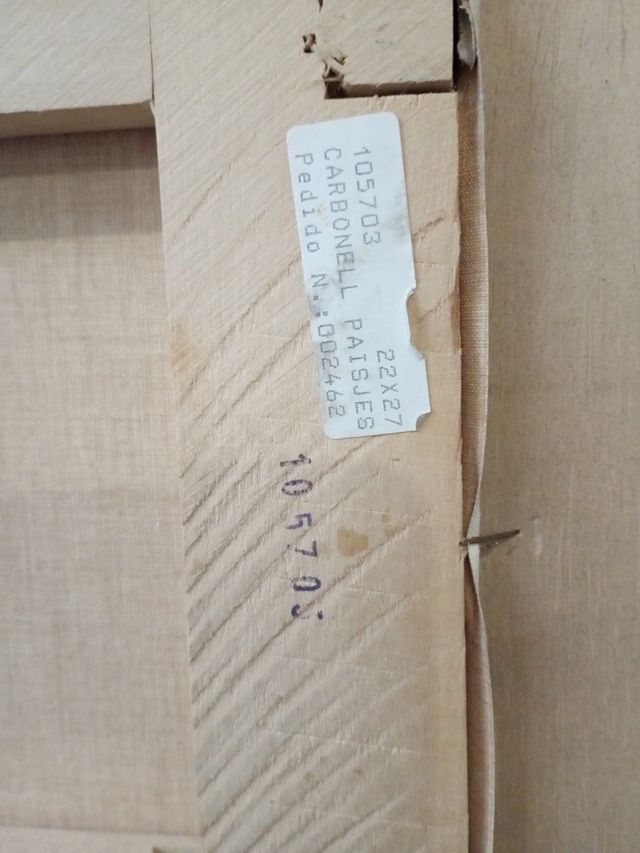 Cuadros oleo Carbonell