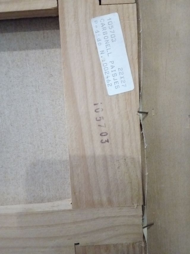 Cuadros oleo Carbonell