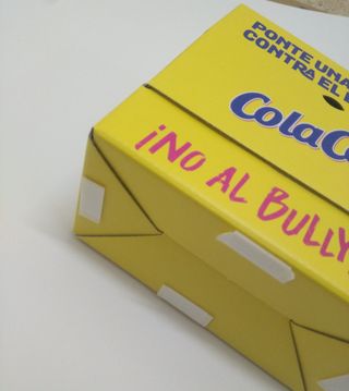 caja expositora cola cao promocional colacao promo