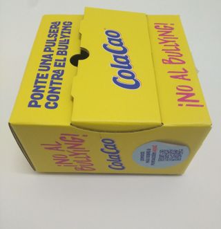 caja expositora cola cao promocional colacao promo