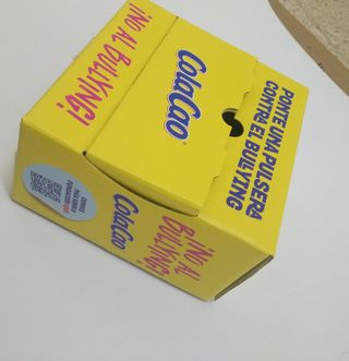 caja expositora cola cao promocional colacao promo