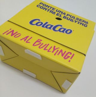 caja expositora cola cao promocional colacao promo