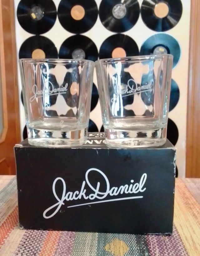 Jack Daniels 2 bicchieri da collezione 