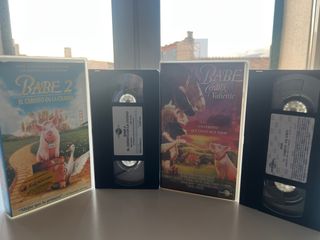 Babe El Cerdito Valiente 1 y 2 VHS