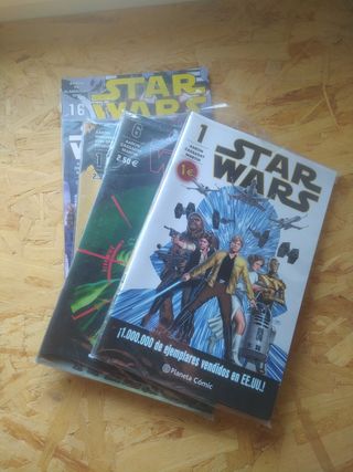 Comics grapa Star Wars 1 al 16