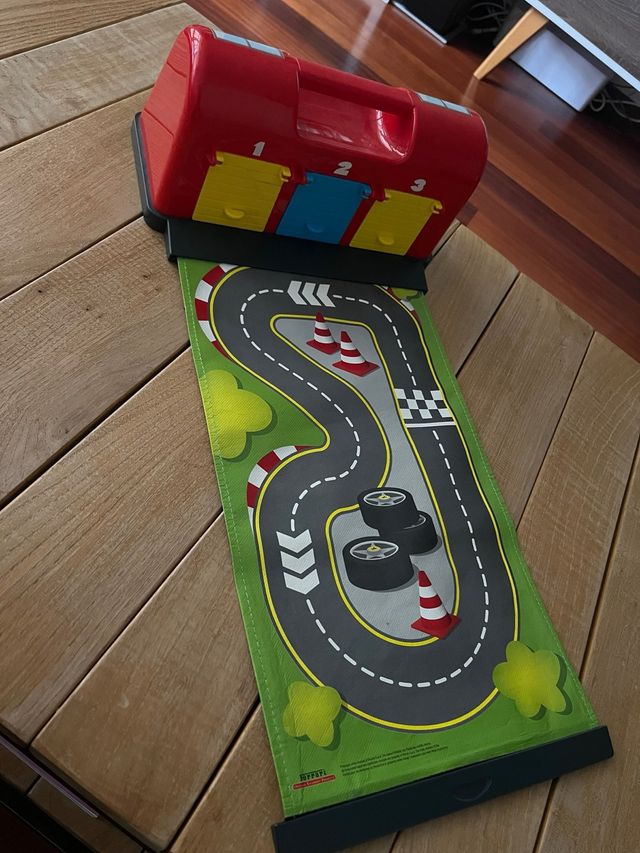 Juego de pista de carreras plegable de Ferrari