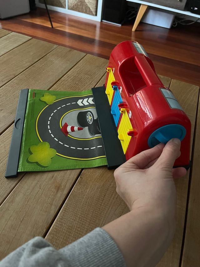 Juego de pista de carreras plegable de Ferrari