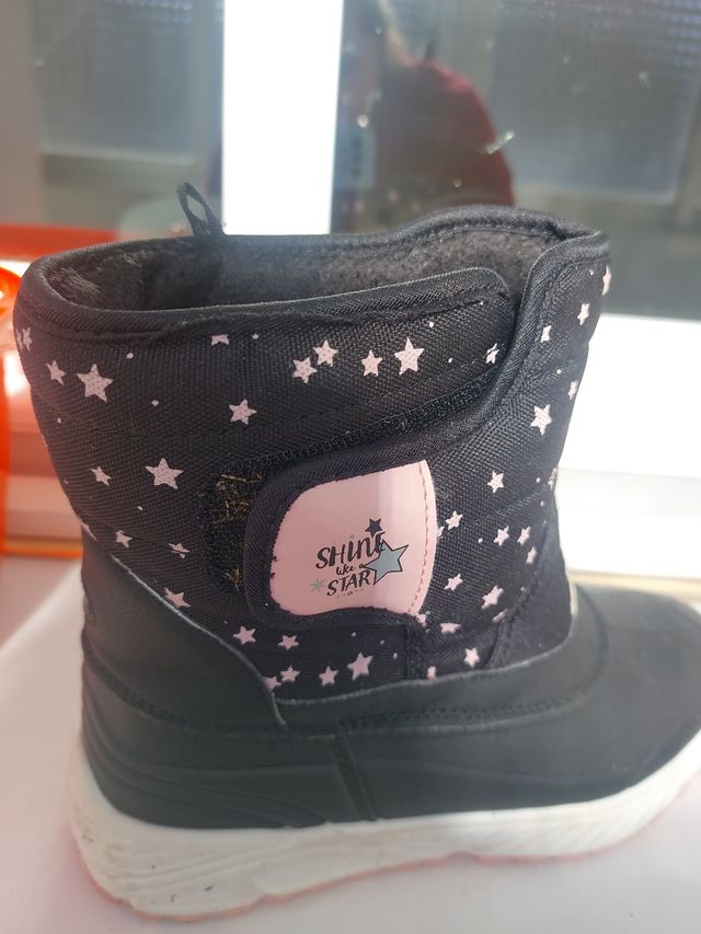Botas de la nieve niña