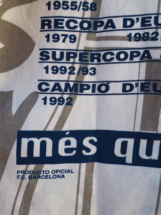 Sudadera Retro FC Barcelona / Vintage FC Barcelona