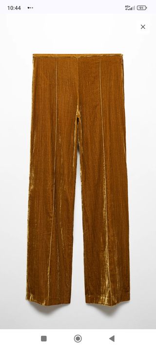 Pantalón terciopelo