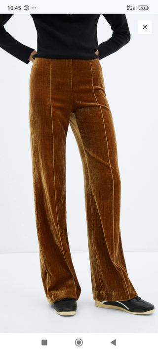 Pantalón terciopelo