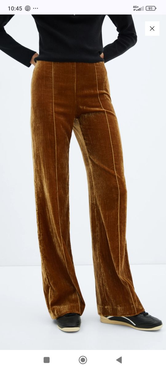 Pantalón terciopelo