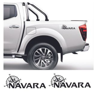 Kit de pegatinas Nissan Navara Brujula x 2und