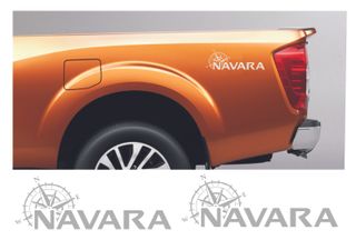 Kit de pegatinas Nissan Navara Brujula x 2und